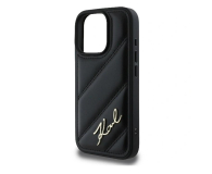 Karl Lagerfeld Quilted Signature do iPhone 16 Pro Max czarny - 1278277 - zdjęcie 3